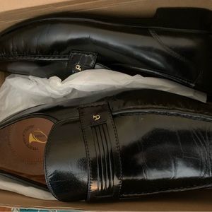 Men’s Dress Loafers Black 15 W